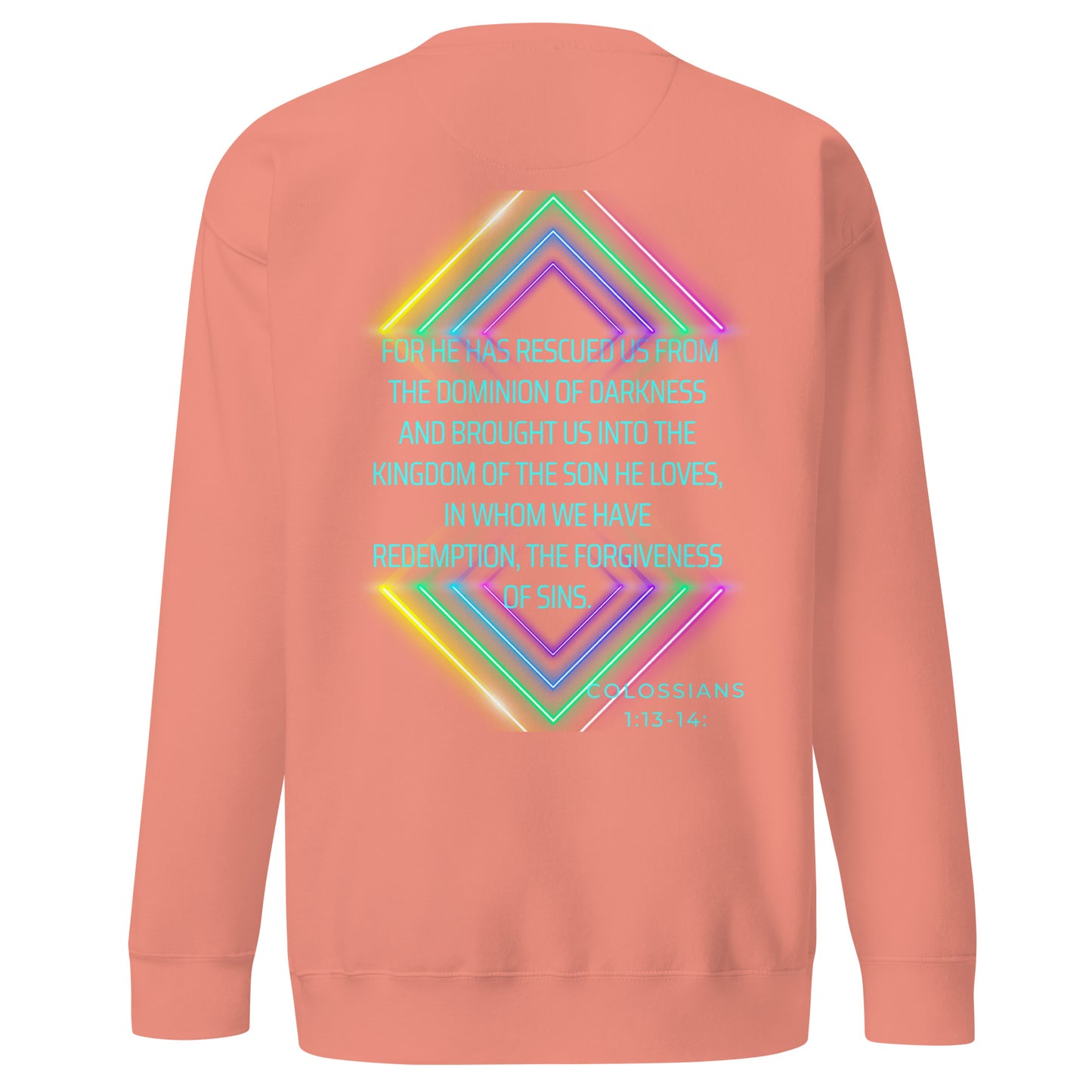 Colossians 1:13-14 , Unisex Premium Sweatshirt