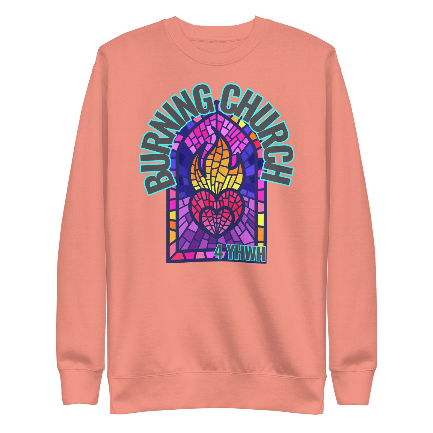 Hot Church for YHWH Sweater, Unisex Premium Sweatshirt