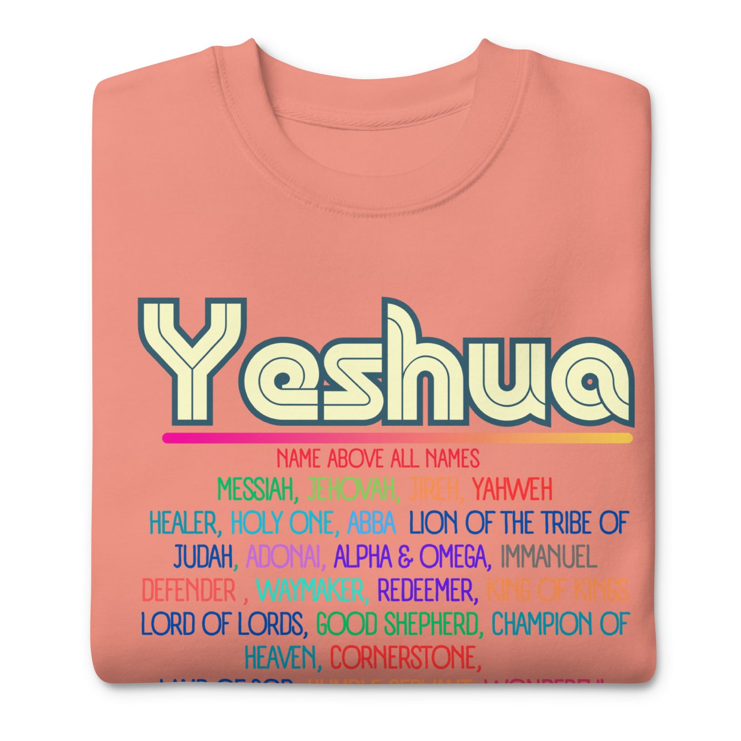 yeshua, Unisex Premium Sweatshirt