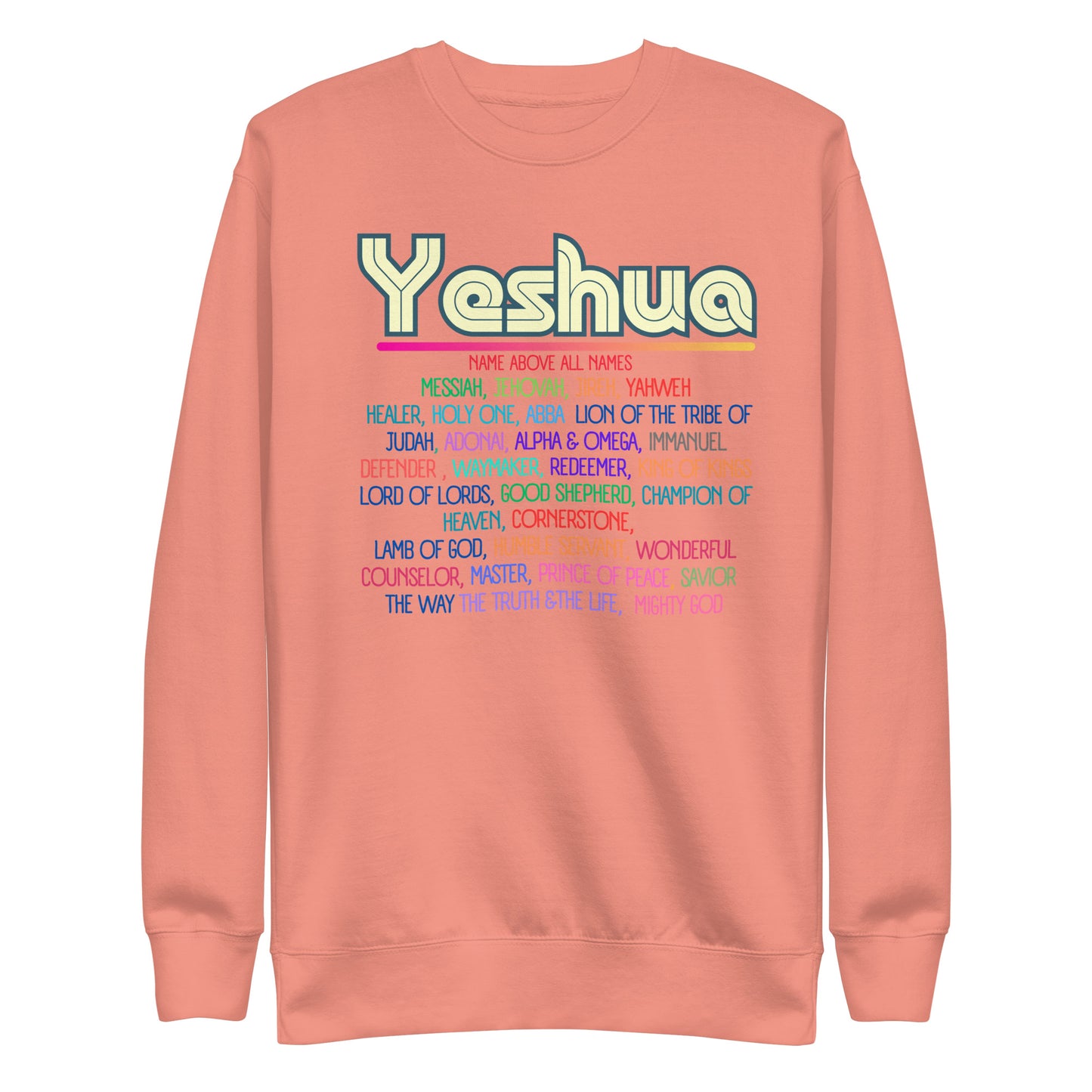 yeshua, Unisex Premium Sweatshirt