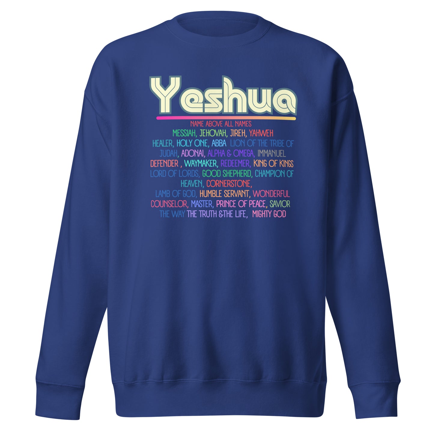 yeshua, Unisex Premium Sweatshirt