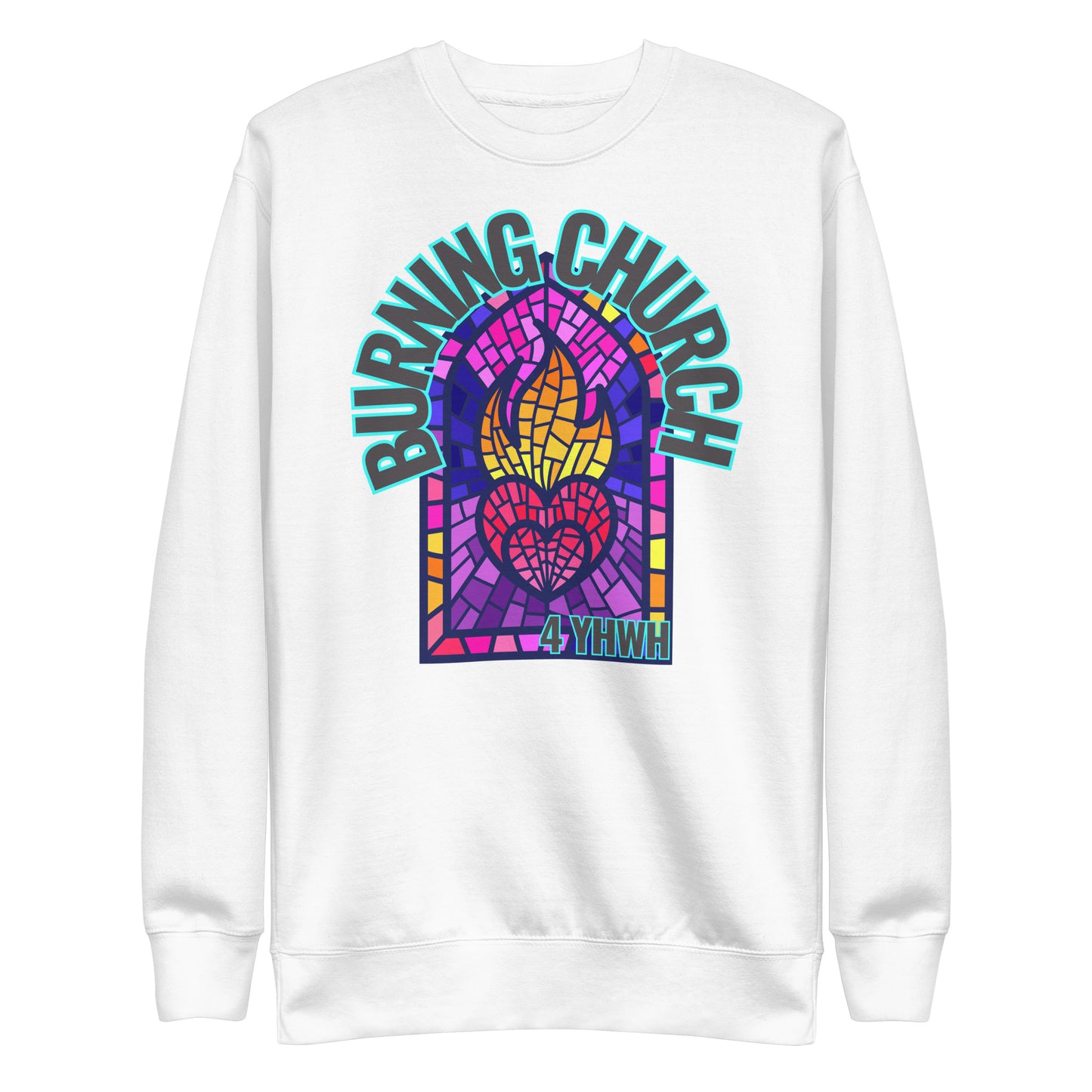 Hot Church for YHWH Sweater, Unisex Premium Sweatshirt