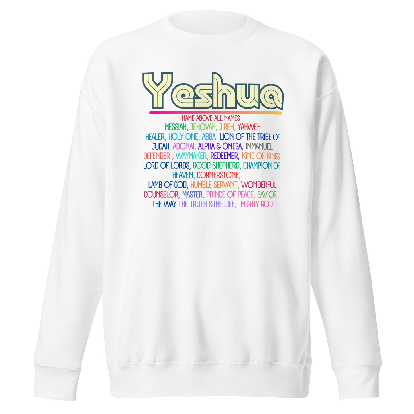 yeshua, Unisex Premium Sweatshirt