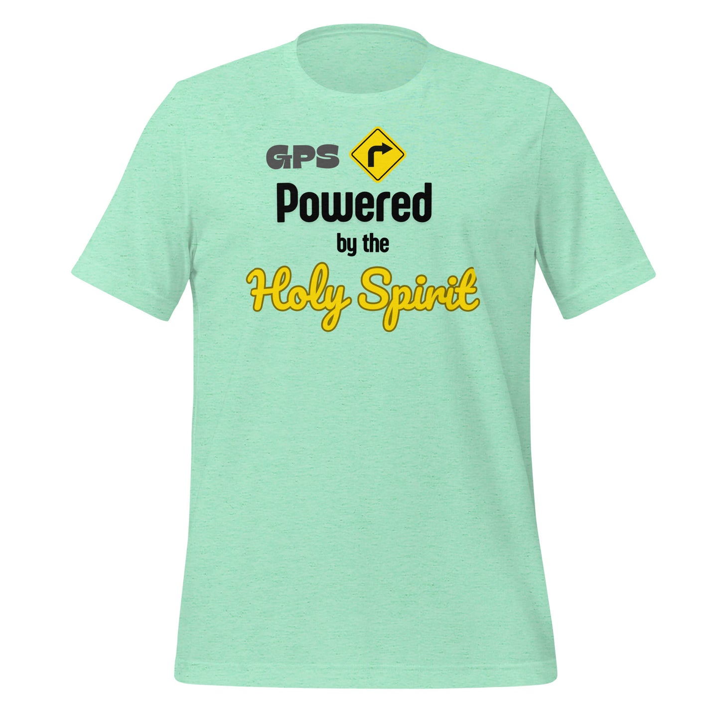 GPS Powered by the Holy Spirit, Unisex t-shirt