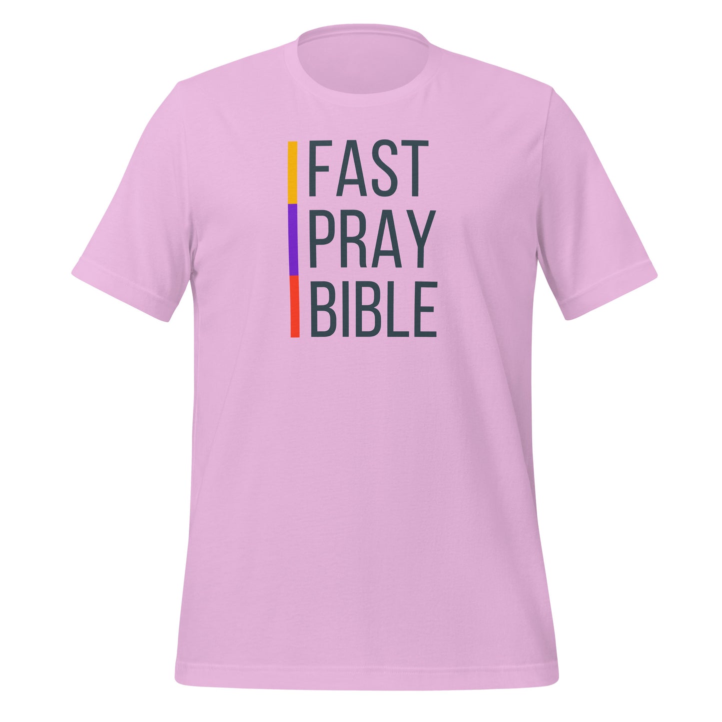 Fast, Pray, Bible, Unisex t-shirt