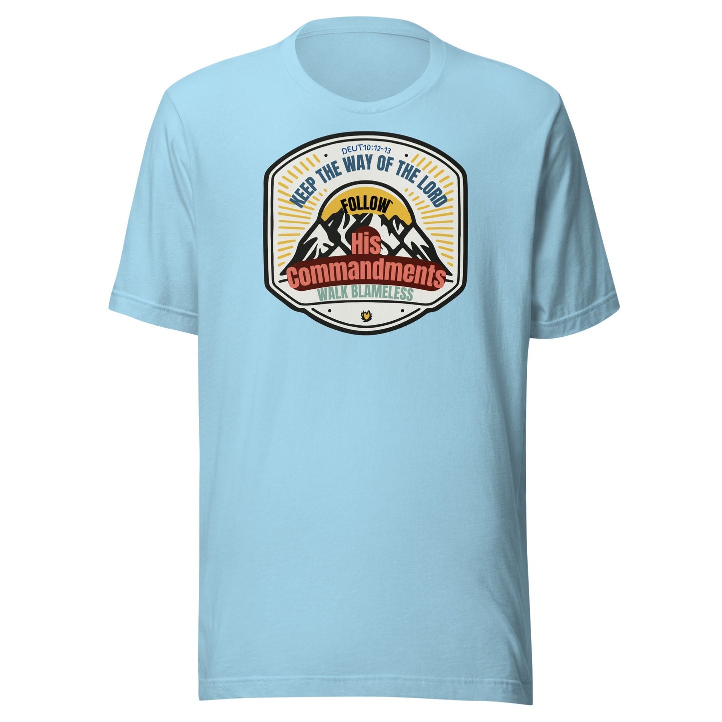 Keep the Way of the Lord, Deuteronomy 10:12-13, Unisex t-shirt