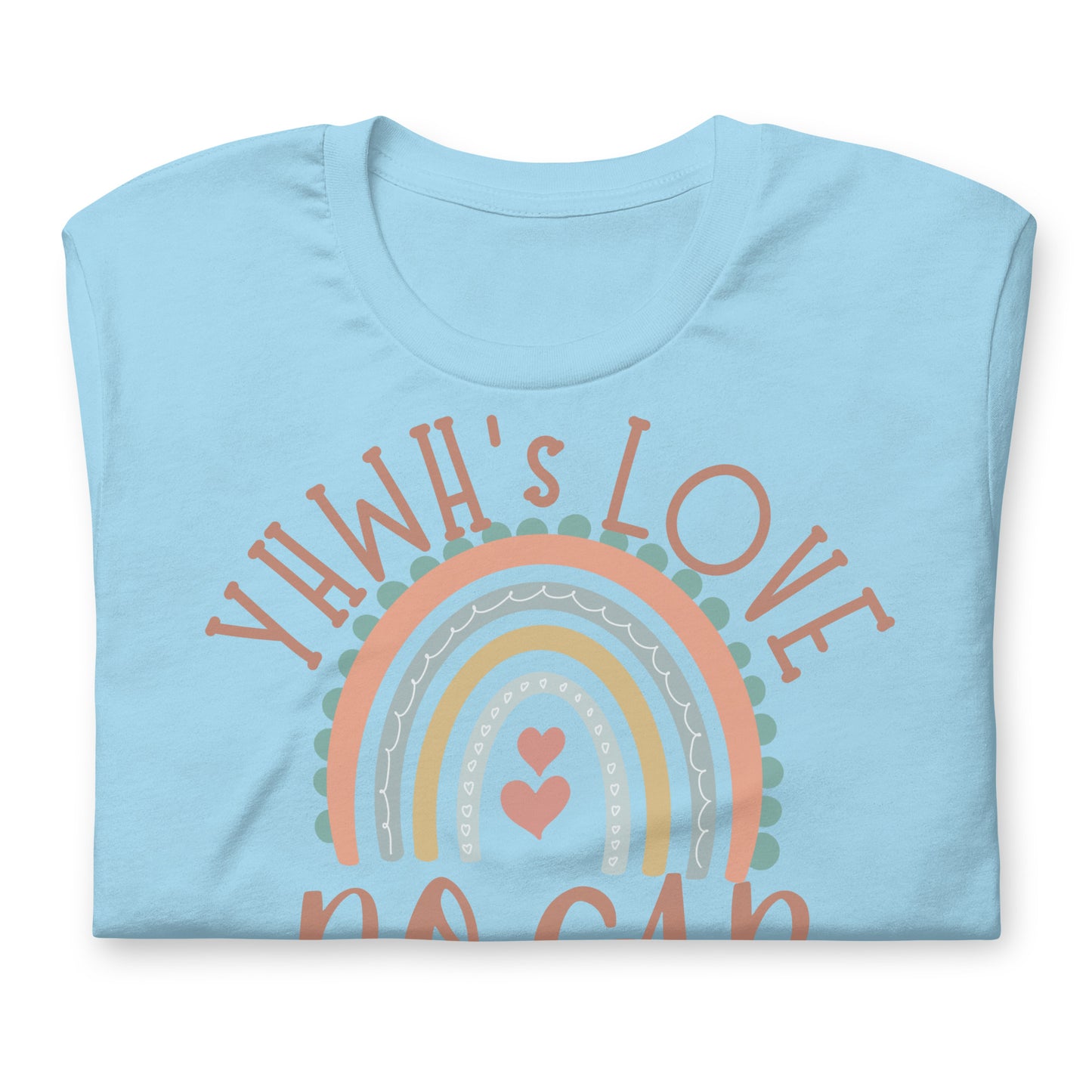 YHWH's Love No Cap, John 3:16, Unisex t-shirt