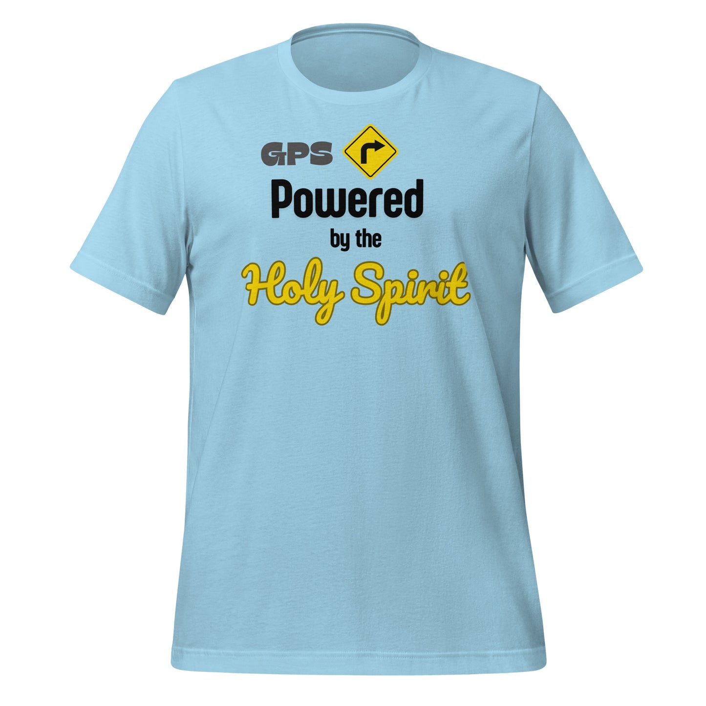 GPS Powered by the Holy Spirit, Unisex t-shirt