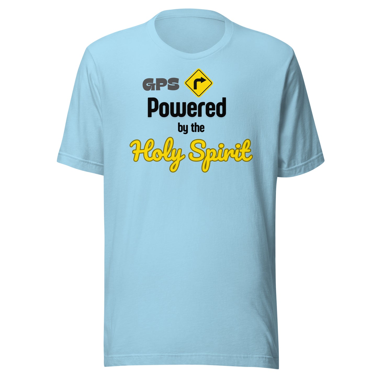 GPS Powered by the Holy Spirit, Unisex t-shirt