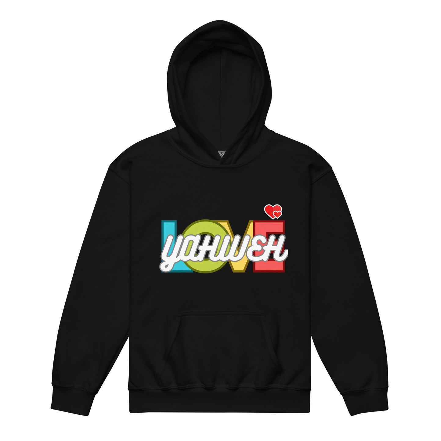 Love Yahweh ,Youth heavy blend hoodie