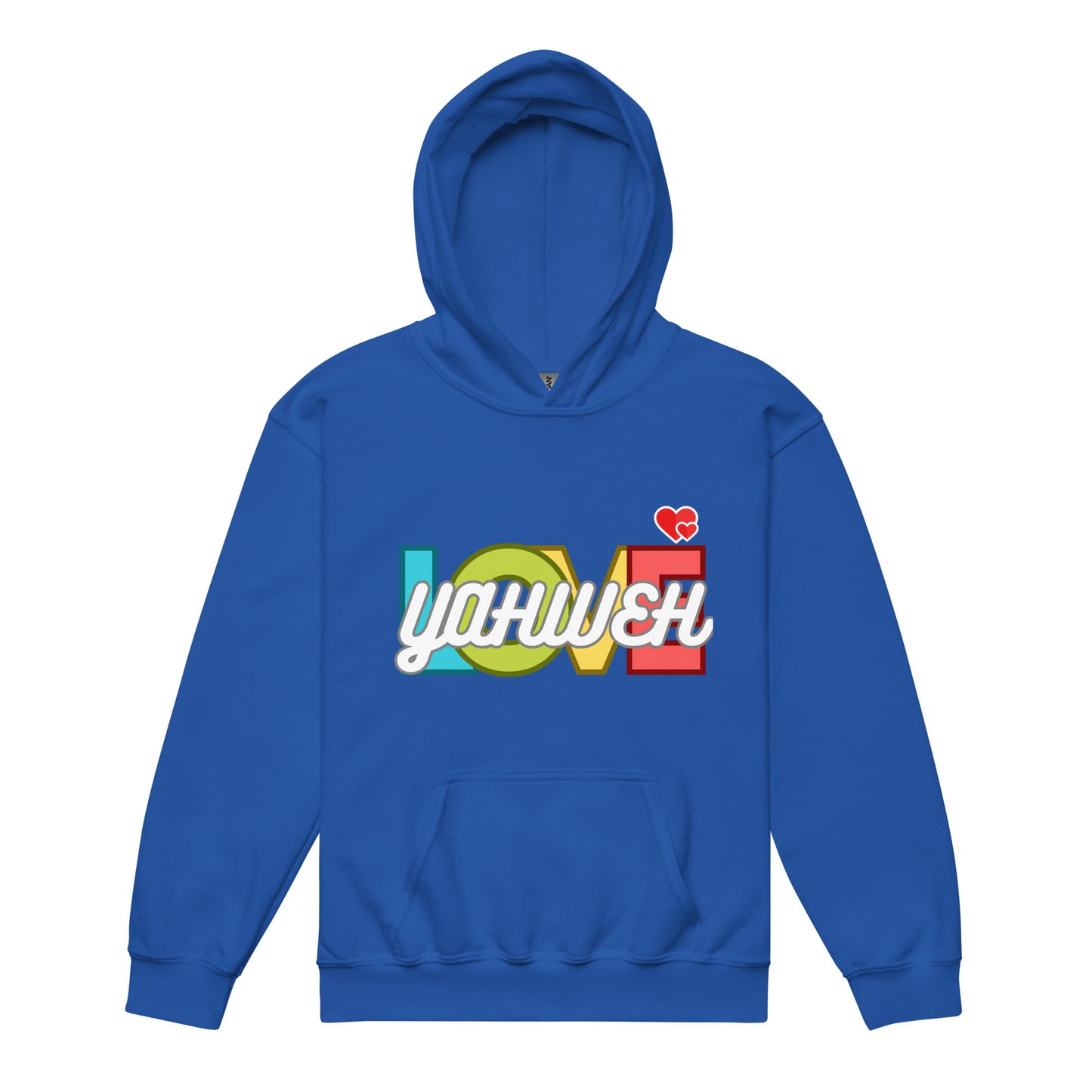 Love Yahweh ,Youth heavy blend hoodie