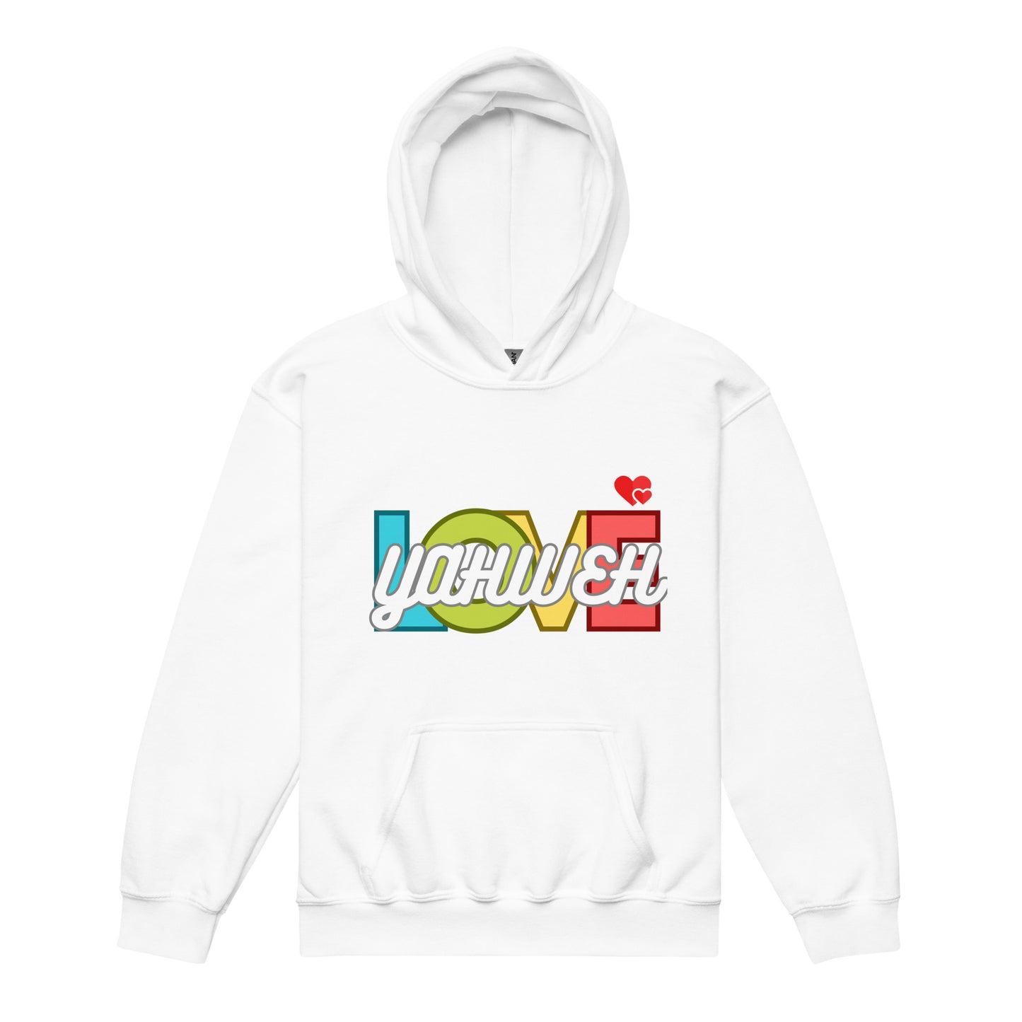 Love Yahweh ,Youth heavy blend hoodie